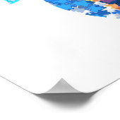 Seepferd Poster (Ecke)