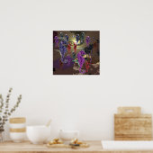 Seepferd Poster (Küche)