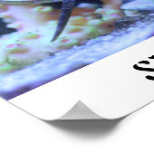 Seepferd Poster (Ecke)