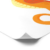 Seepferd Poster (Ecke)