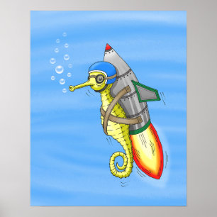 Seepferd Poster