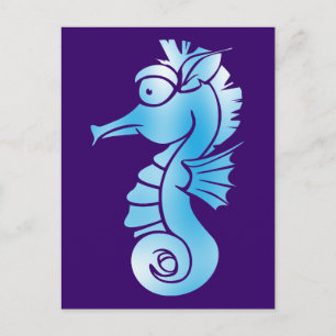 Seepferd Postkarte