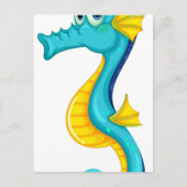 Seepferd Postkarte (Vorderseite)