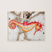 SEEPFERD RED MAP II PUZZLE (Horizontal)
