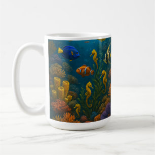 Seepferd Reef Kaffeetasse
