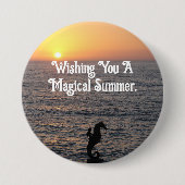 Seepferd Rider Button Button (Vorderseite)