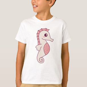 Seepferd Ros Unterwasser Pferde im Wasser T-Shirt
