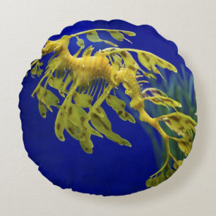 Seepferd Rundes Kissen