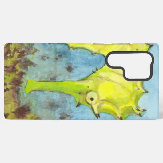 Seepferd Samsung Galaxy Hülle (Rückseite (Horizontal))