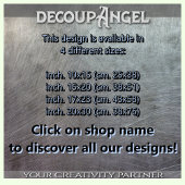 Seepferd Schatz unter den Wellen - Entfärbung - Seidenpapier