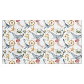 Seepferd, Schiffe Rad, Wale, Krebse, Seeteufel Kissenbezug (Vorderseite-Rechts)