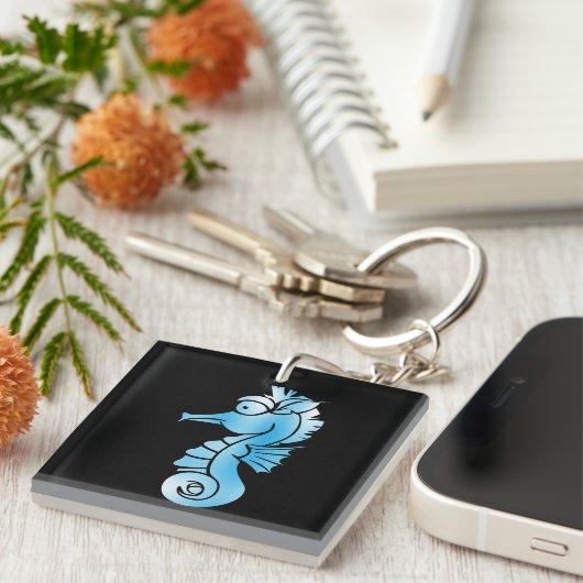 Seepferd Schlüsselanhänger (Vorderseite rechts)