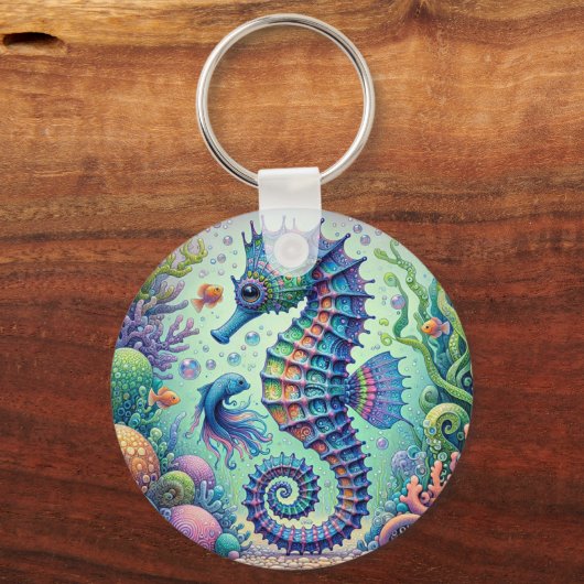 Seepferd Schlüsselanhänger (Rückseite)