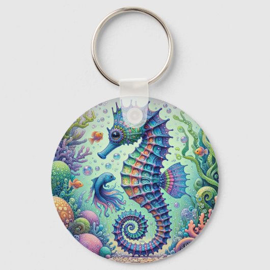 Seepferd Schlüsselanhänger (Rückseite)