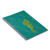 Seepferd, Sea Life Spirale Notebook Notizblock (Rechte Seite)