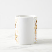 Seepferd Seashells Aquatic Life Tasse (Mittel)