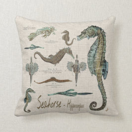 Seepferd-, Seedrachen und Seerohre Kissen