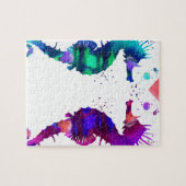 Seepferd, Seepferd in der Liebe Puzzle (Horizontal)