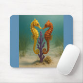Seepferd Serenade Mousepad (Mit Mouse)