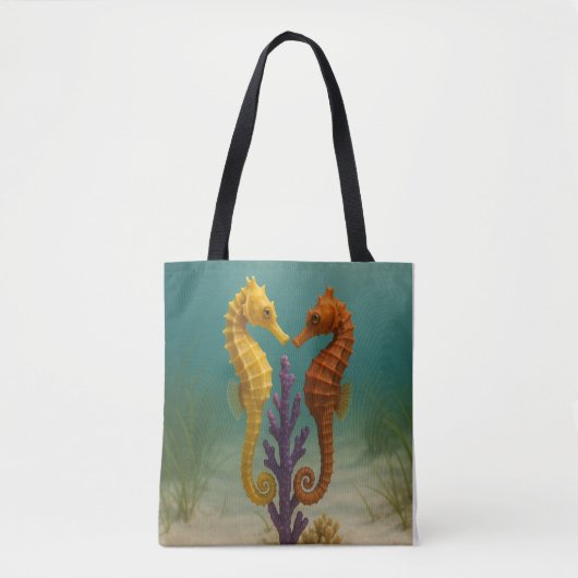 Seepferd Serenade Tasche (Vorderseite)