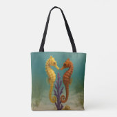 Seepferd Serenade Tasche (Rückseite)