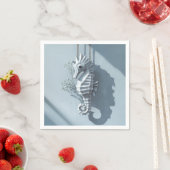 Seepferd Serviette (Beispiel)