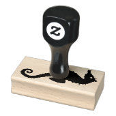 Seepferd Silhouette Gummistempel (Stempel)