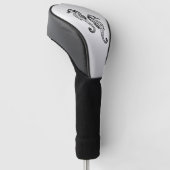 Seepferd Silver Golf Headcover (angewinkelt)