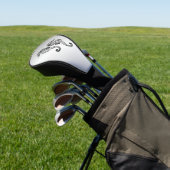 Seepferd Silver Golf Headcover (In SItu)
