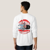 Seepferd, Skate, einfach und cool Sweatshirt (Schwarz voll)