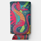 Seepferd Skinny Can Cooler Selters Dosenkühler (Rückseite)