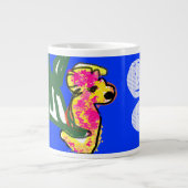 Seepferd Sommer Jumbo-Tasse (Vorderseite)