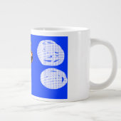 Seepferd Sommer Jumbo-Tasse (Rechts)