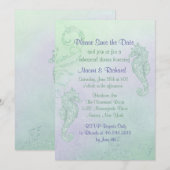 Seepferd Sparkle - Probe Abendessen Save The Date (Vorne/Hinten)