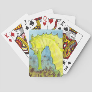 Seepferd Spielkarten