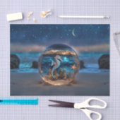 Seepferd Starfish Nautic Seidenpapier (Handwerk)