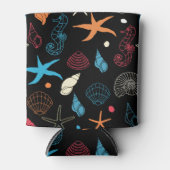 Seepferd Starfish Seashells Ocean Life Dosenkühler (Vorderseite)