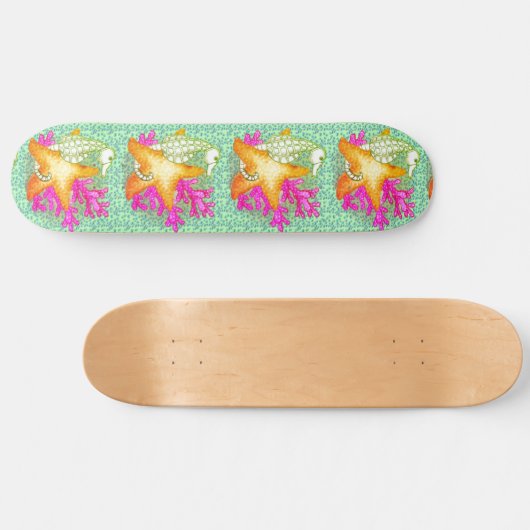Seepferd Starfish Skateboard (Horizontal)