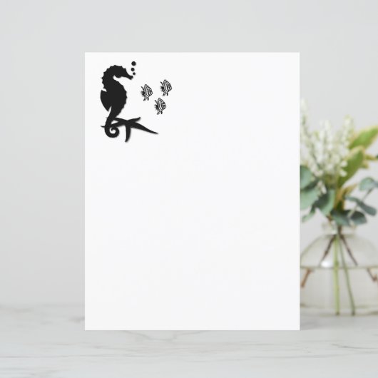 Seepferd Statinery (Stehend Vorderseite)