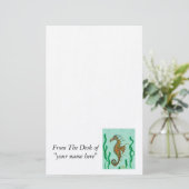 Seepferd stationär briefpapier (Stehend Vorderseite)