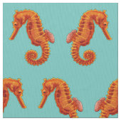 Seepferd Stoff (Nahaufnahme)