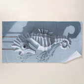 Seepferd Strandtuch (Vorderseite)