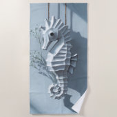 Seepferd Strandtuch (Vorderseite)