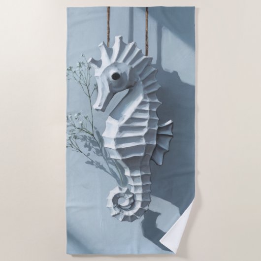 Seepferd Strandtuch (Vorderseite)