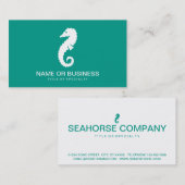 Seepferd-Symbol Visitenkarte (Vorne/Hinten)