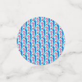 Seepferd Table Confetti Konfetti (Klein Vorderseite)