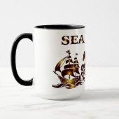 Seepferd Tasse (Links)