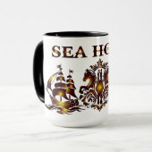 Seepferd Tasse (Vorderseite Links)