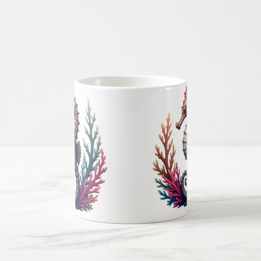 Seepferd Tasse - Ocean Animal Coffee Cup (Mittel)