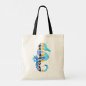 Seepferd Tote Bag Tragetasche (Rückseite)